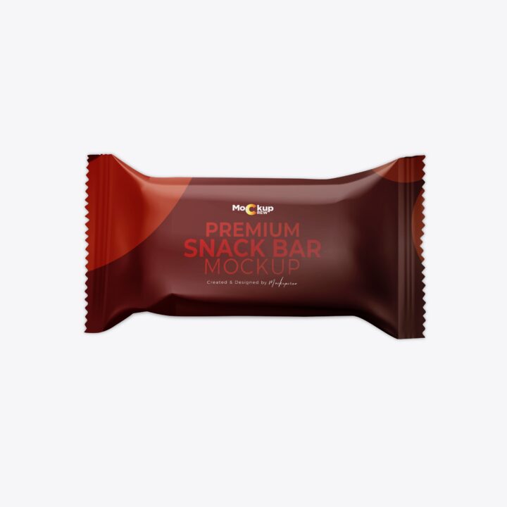 Glossy Chocolate & Snack Bar Mockup - Image 2