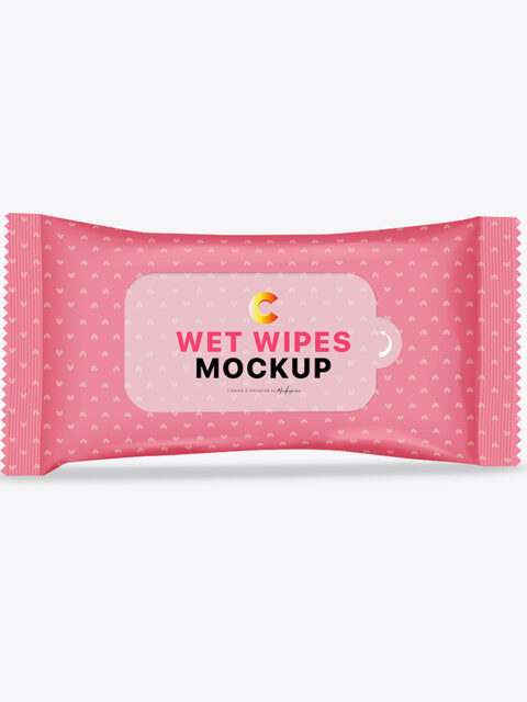 Wet Wipes Mockup