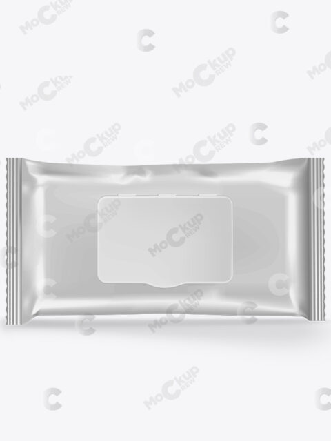 Wet Wipes Packaging Mockup