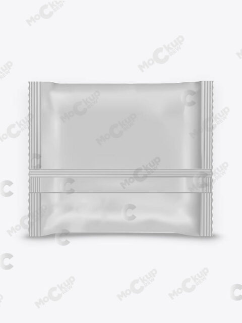 Big Wet Wipe Back Mockup