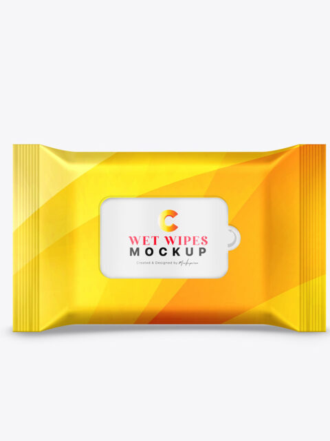 Wet Wipes Mockup