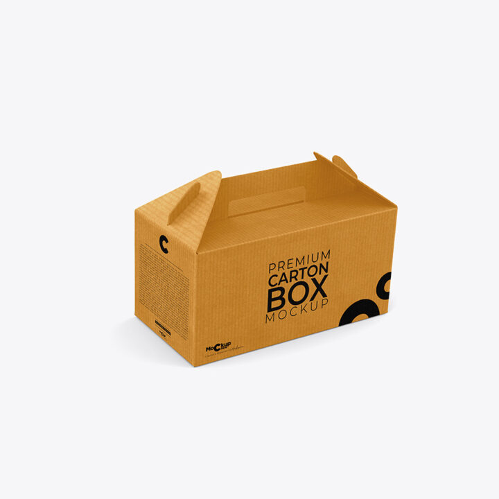 Carton Box Mockup - Image 2