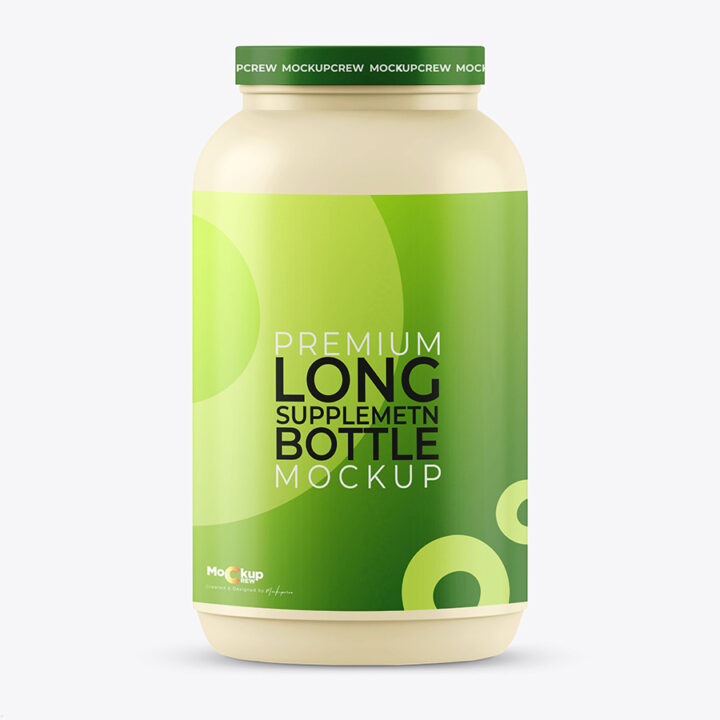 Long Protein Tub Mockup - Image 3