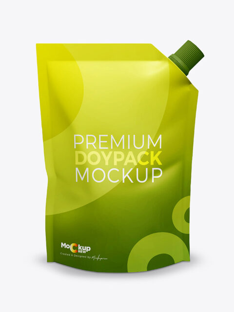 Premium Doypack Mockup