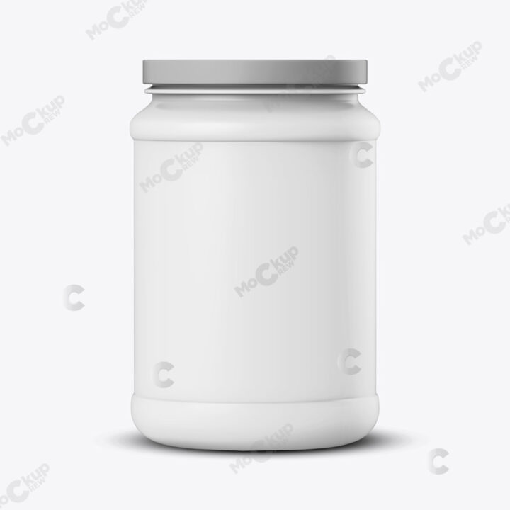 Protein Jar Mockup