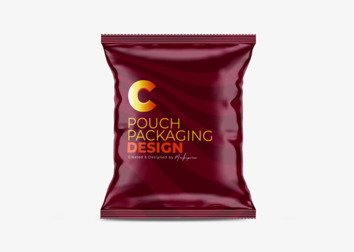 Small Pouch Packaging Mockup - Image 3